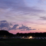 福井県三国の夕焼け3