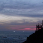 福井県三国の夕焼け4