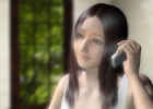 あなたの声が聞きたくて……  瑠琉表情展に投稿作品です。 Poser7でフィギュアの表情とポーズをつけてレンダリングしてPNGで書き出した画像とVueで製作した背景をレタッチソフトで合成して仕上げました。どのようなシチュエーションなのかは見る方の想像にお任せいたします。（2008年5月製作）  使用ソフト　Poser7　Vue6　PaintShopPro｜クレジット　V4.2　Brooke　Classic casual V4（DAZ）　Ruru for V4（VOLT）　DanceStudio（RMP）　LongHair_evo_V3（Kozaburo）　Mobile phone set（Poser World）